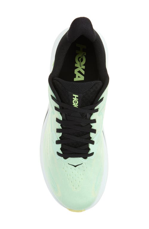 Hoka Clifton 10 Running Shoe In Green