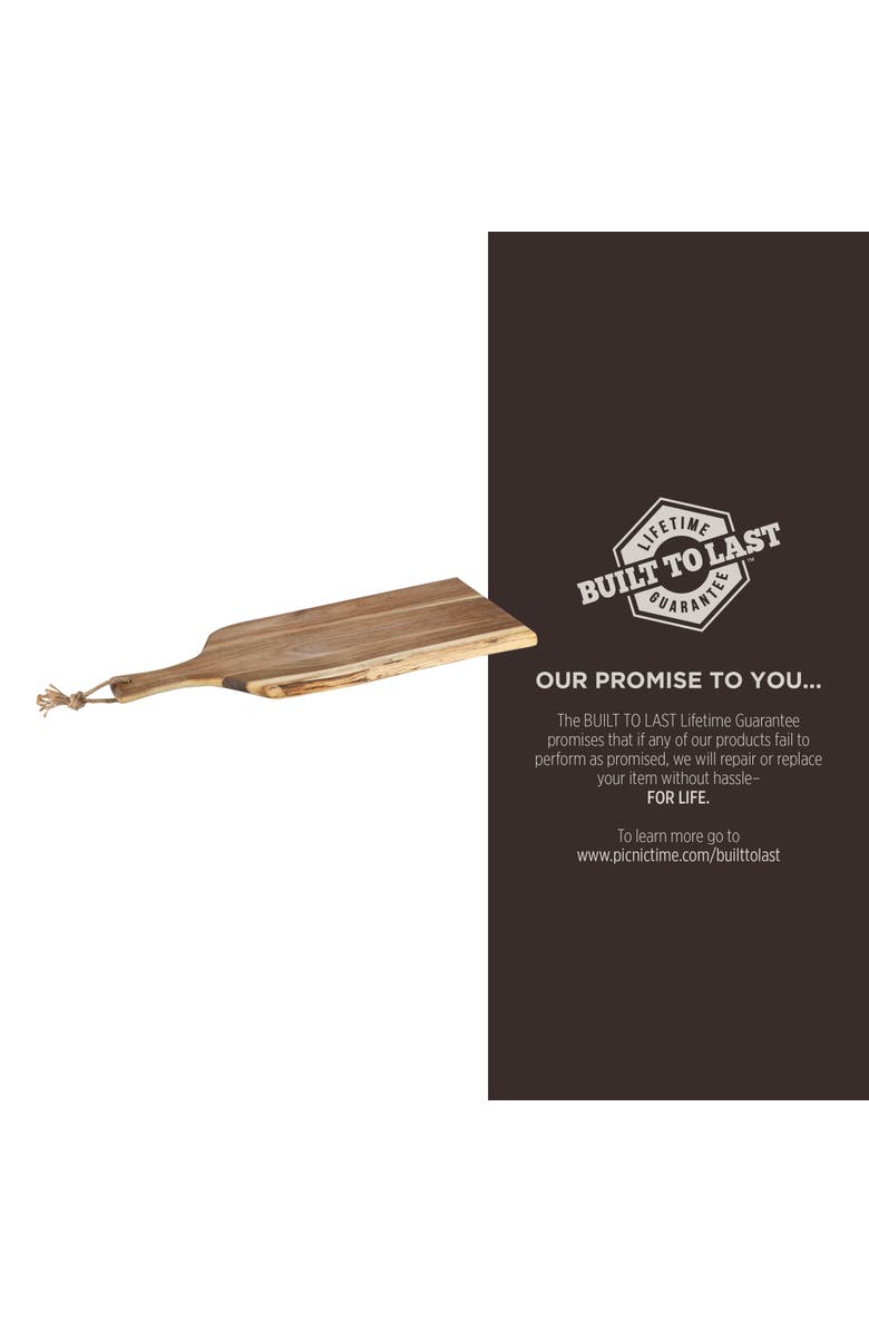 Toscana Artisan 24" Acacia Charcuterie Board, Alternate, color, Acacia Wood