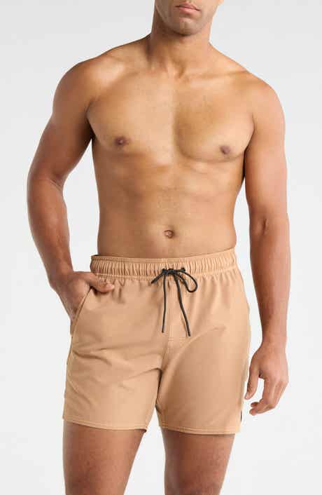 RVCA Pigment-Dyed Elastic Waist Shorts