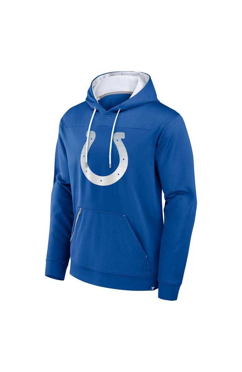 FANATICS Men's Fanatics Royal Indianapolis Colts Defender Pullover Hoodie, Alternate, color, 