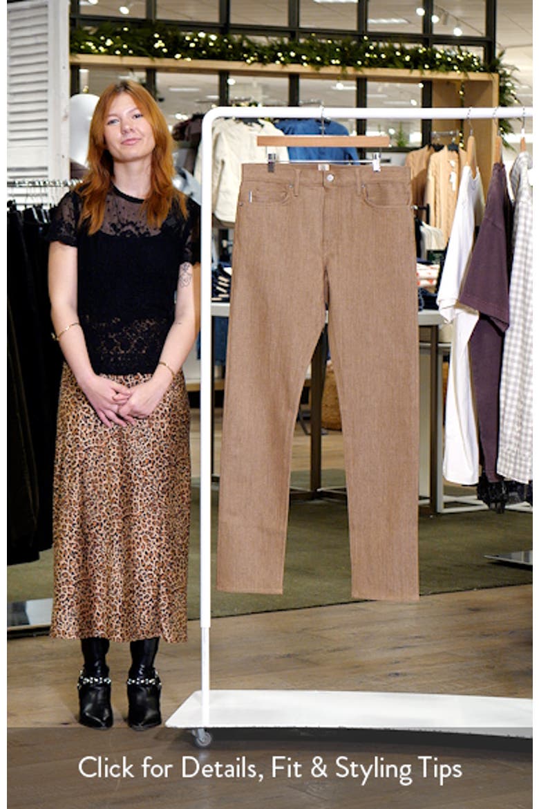 The Pen Slim Fit 10.5-Ounce Stretch Selvedge Jeans video