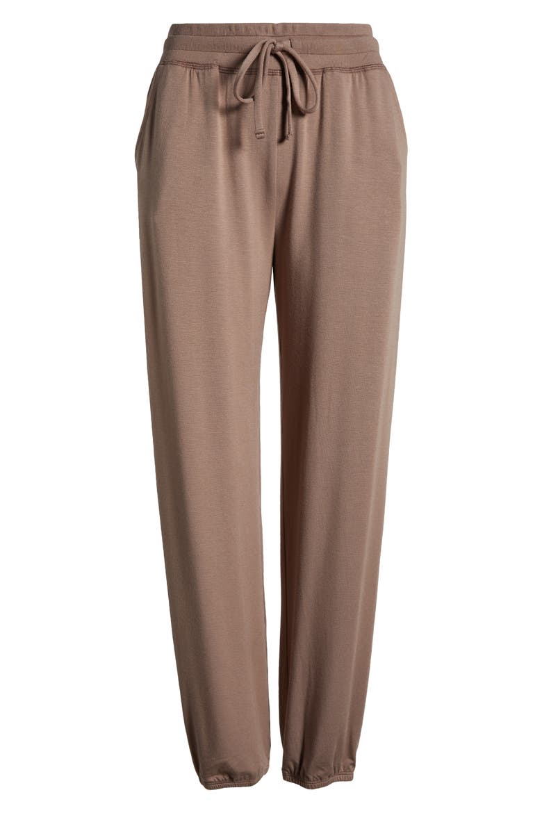 Weekend Joggers, Alternate, color, SOFT COCOA