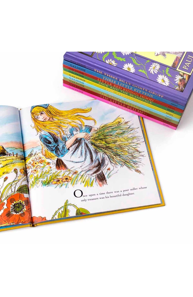 Juniper Books Paul Galdone Classic Children's Books Set of 8, Alternate, color, Multi