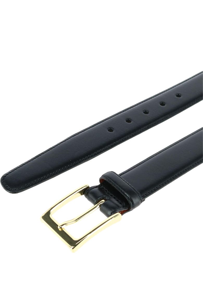 Classic 30mm Cortina Leather Belt, Alternate, color, Black