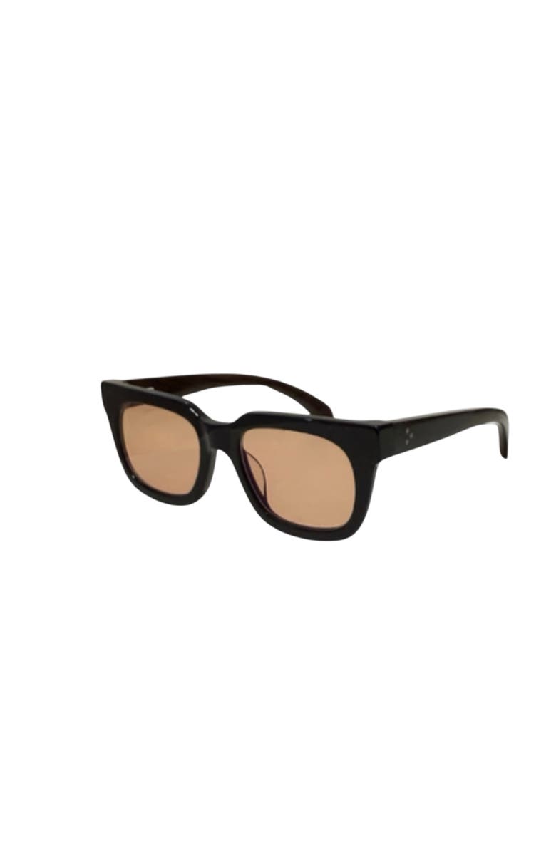 Tribal ëyës Isidore Wayfarer Mousse Sunglasses, Alternate, color, Black