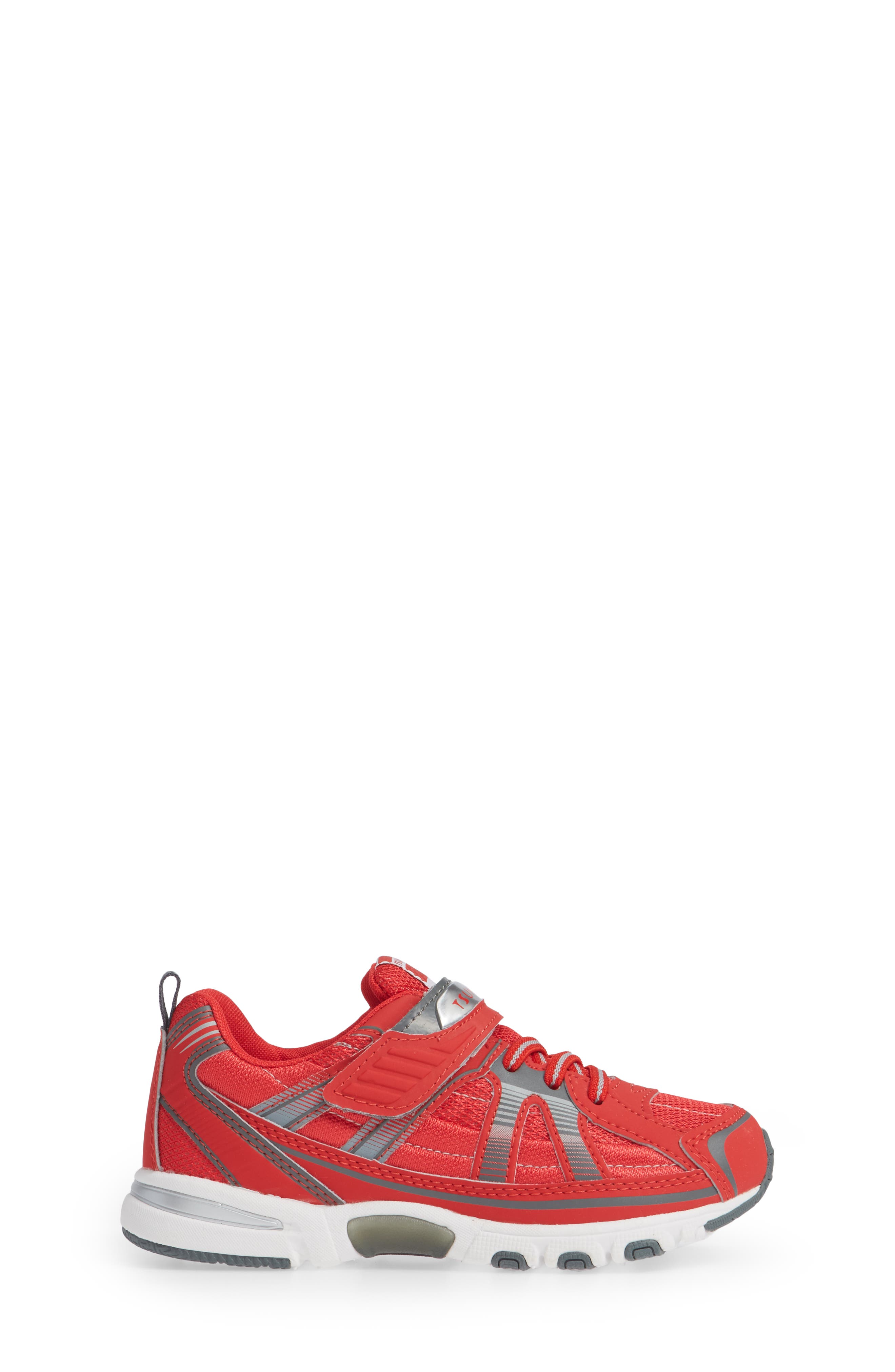 Tsukihoshi Storm Washable Sneaker, Alternate, color, Red/ Gray