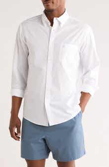 Brooks Brothers White Cotton Poplin Button-Down Shirt