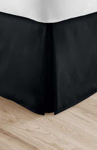 HOMESPUN Premium Pleated Dust Ruffle Bed Skirt