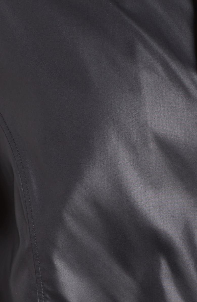 Zella Femme Pleated Hooded Jacket, Alternate, color, 