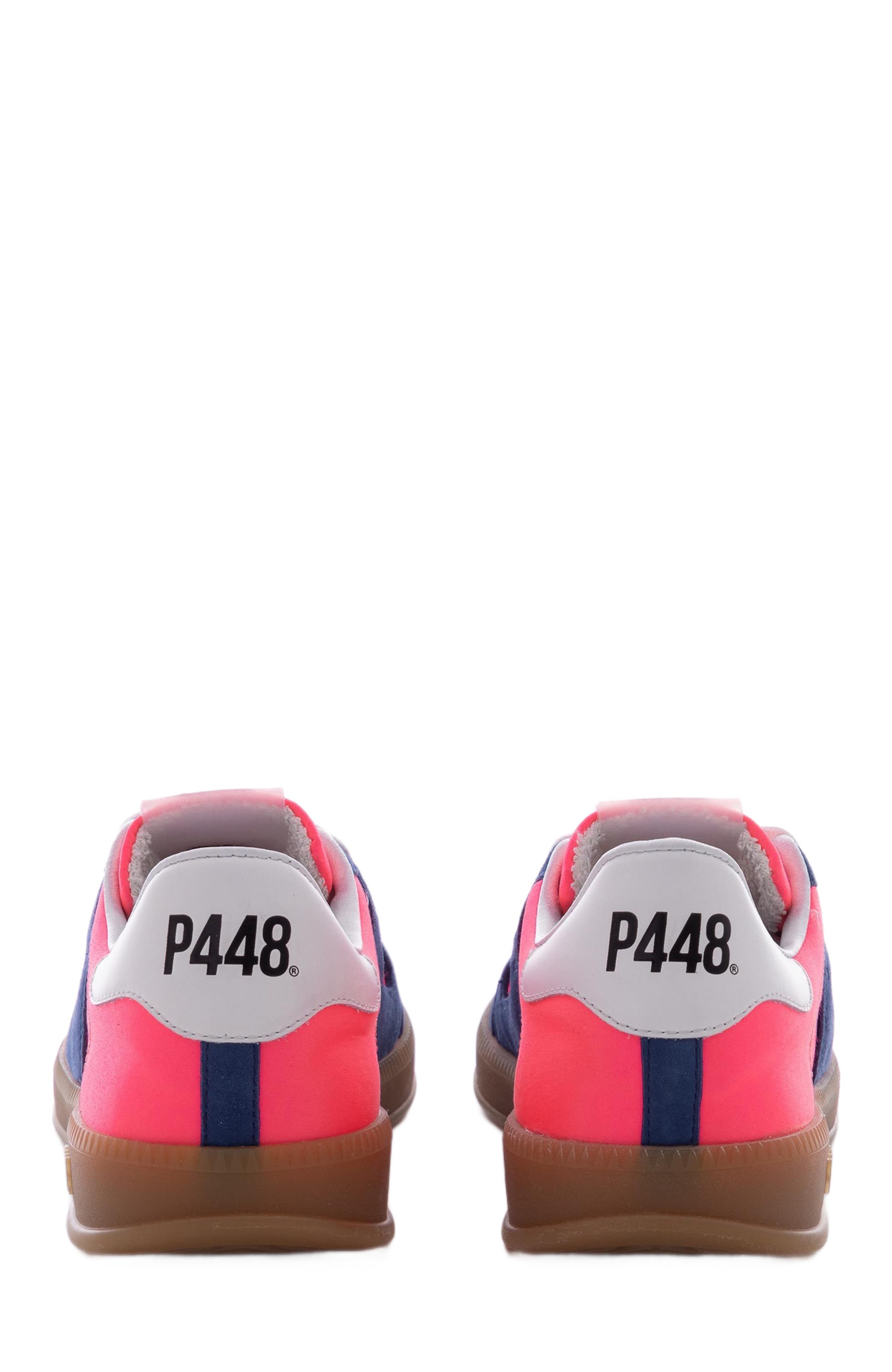 P448 Monza Sneaker, Alternate, color, Neon Pink