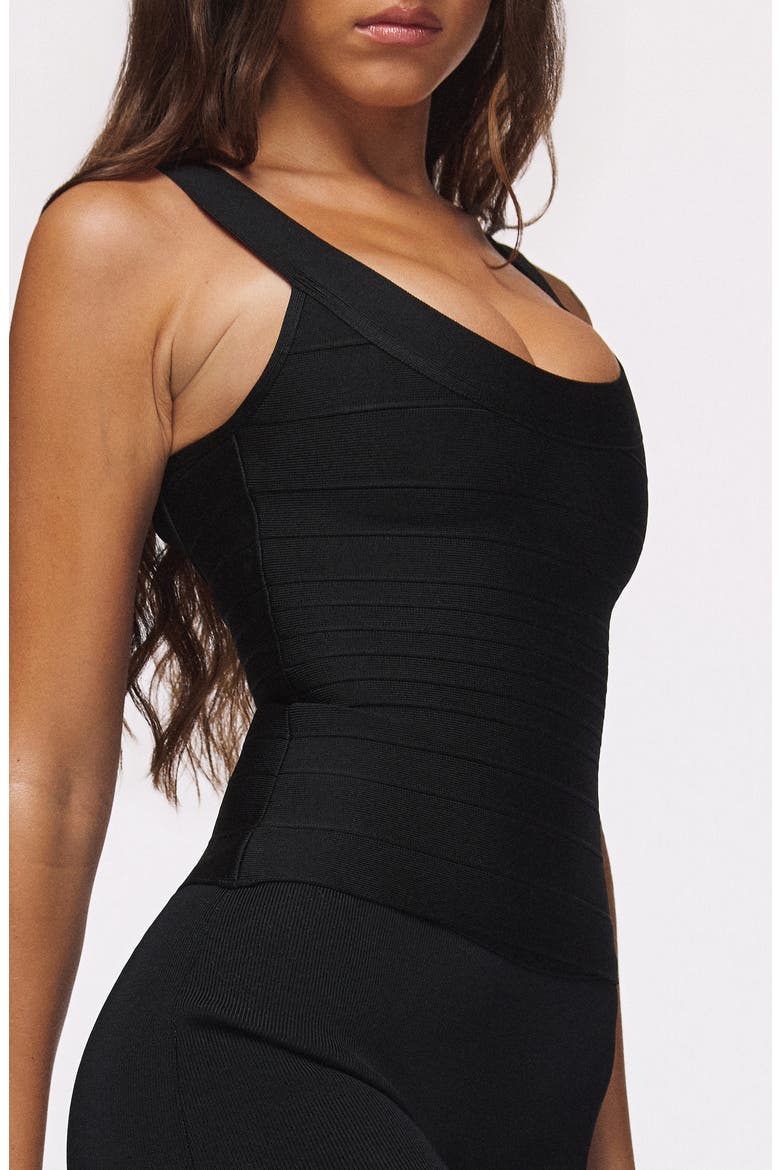 The OG Bandage Top, Alternate, color, BLACK