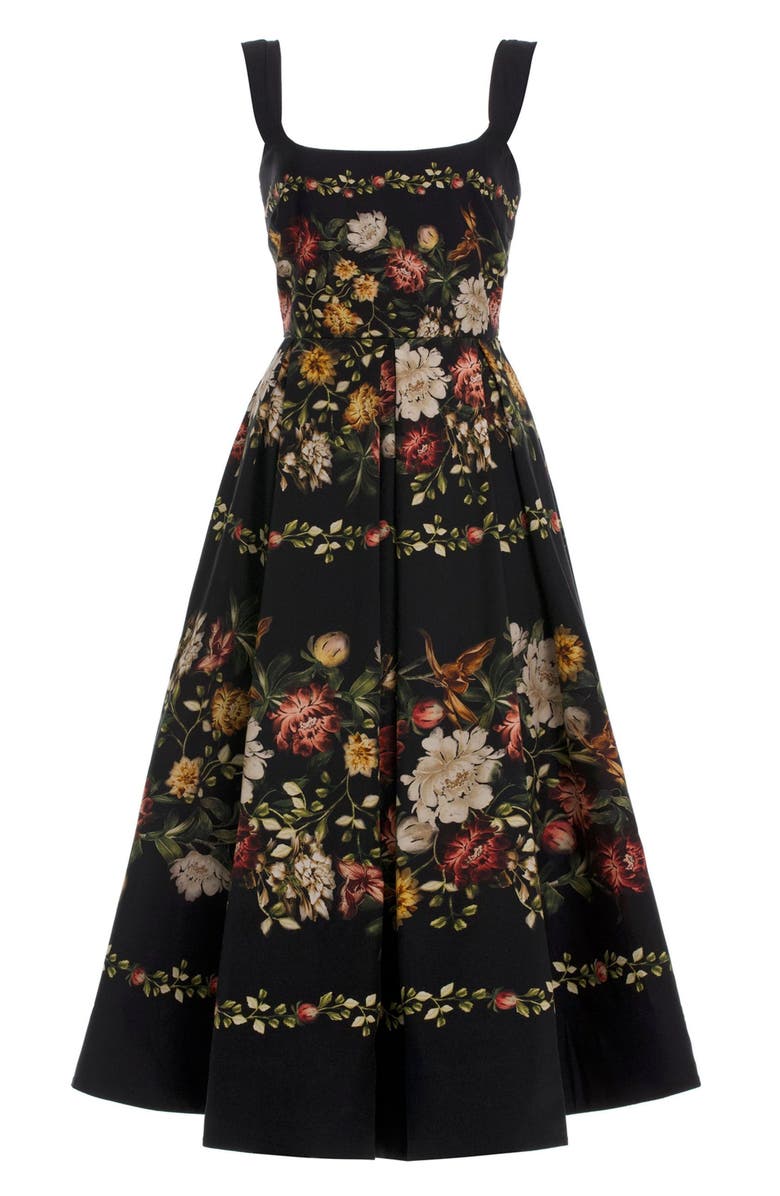 Agua by Agua Bendita Alcaparra Paramo Midi Dress, Main, color, Multi