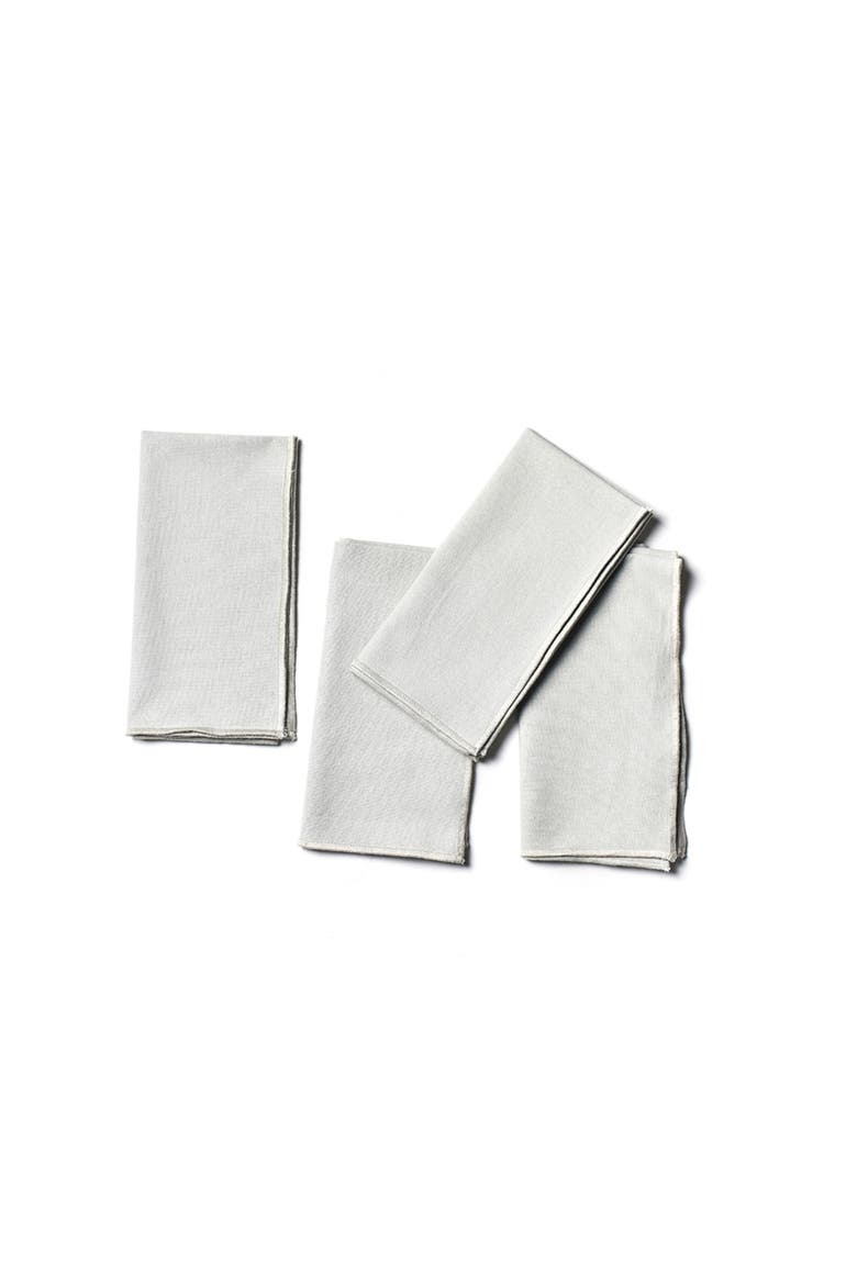 Stellar Color Block Napkins Set of 4, Main, color, Grey