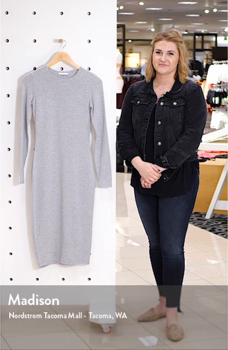 Fitted Long Sleeve Dress, sales video thumbnail