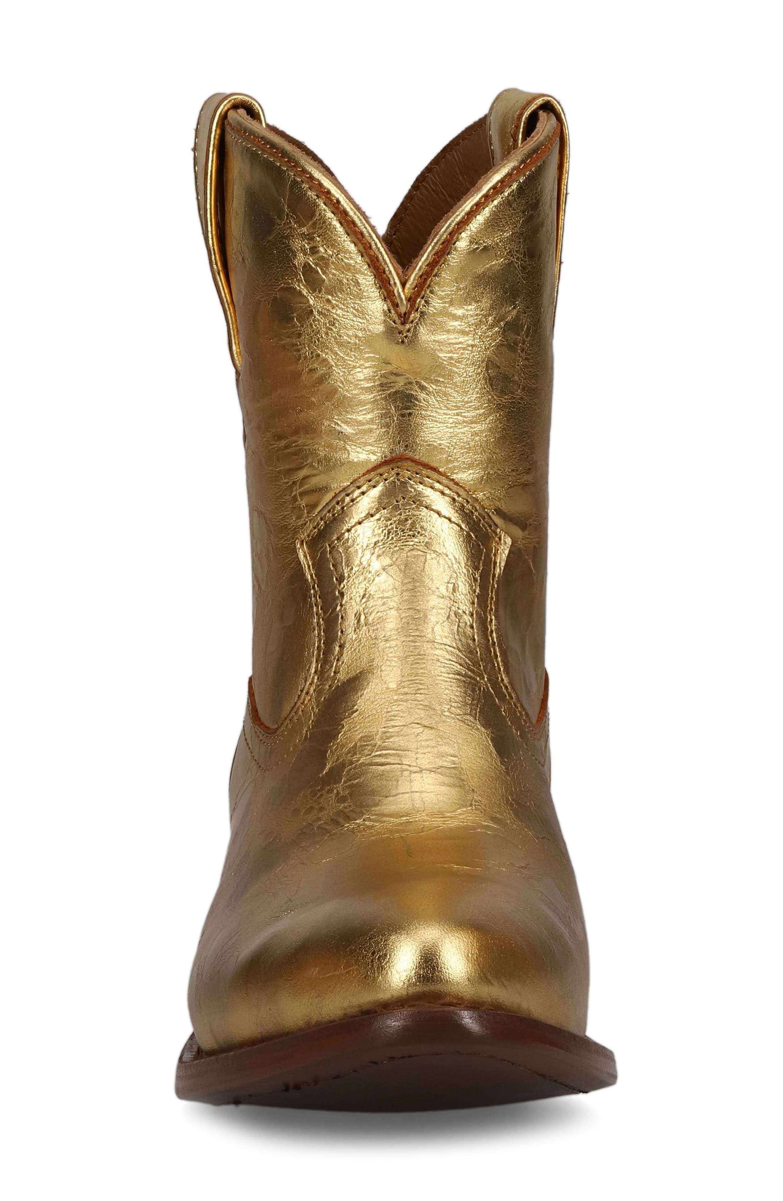 Billy Western Boot, Alternate, color, GOLD