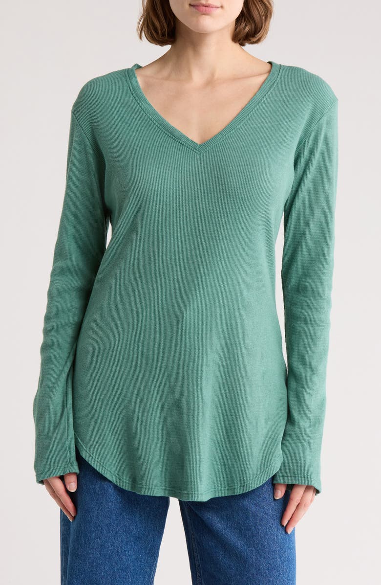 GO COUTURE Basic Stretch Modal T-Shirt, Main, color, Kashmir