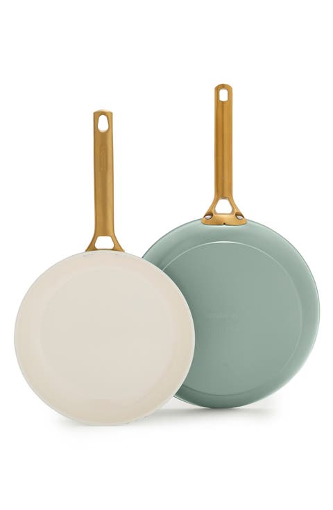 Reserve Set of 2 Ceramic Nonstick Frying Pans