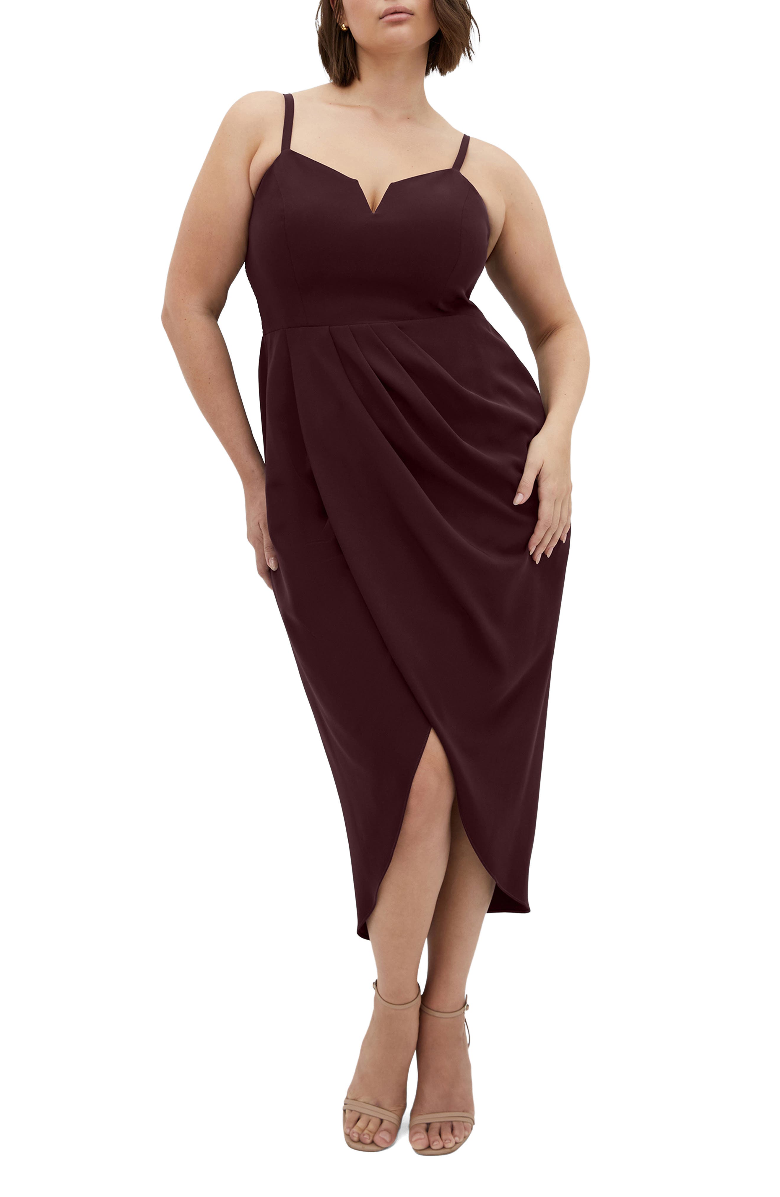 Shop Burgundy City Chic Online | Nordstrom