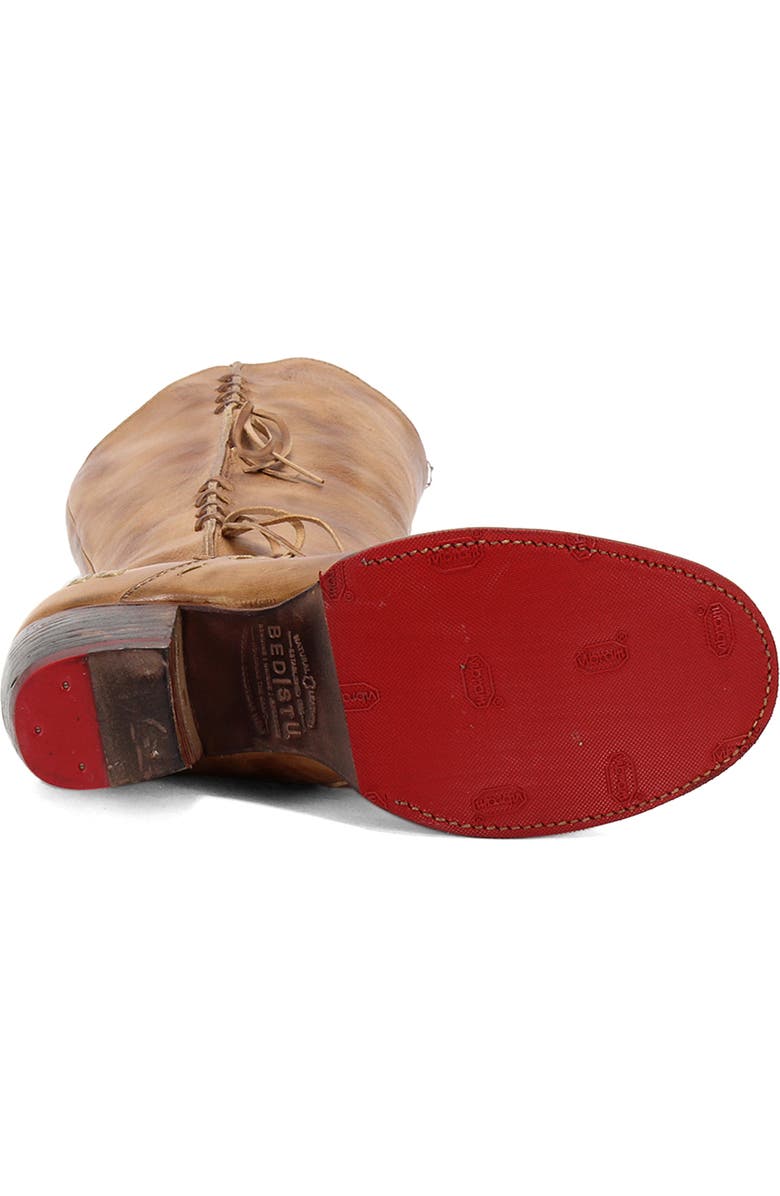 Bed Stu Charis Tall Boot, Alternate, color, Tan Rustic