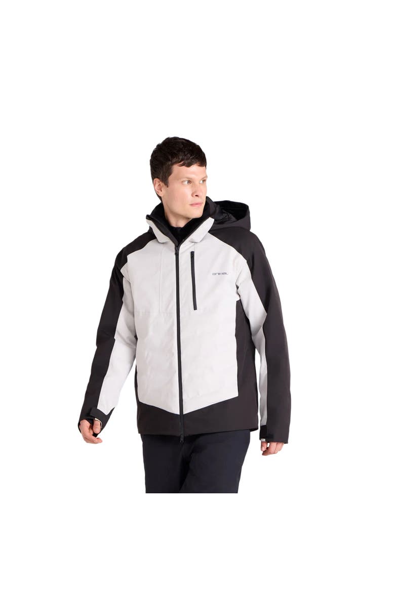 Energy Baffled Baffled Stitching Ski Jacket, Main, color, Black