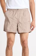 DKNY Drawcord Waist Cotton Shorts
