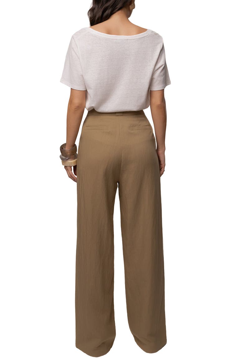 At Ease Scoop Top, Alternate, color, White
