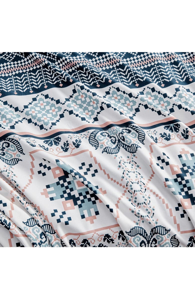 Jessica Simpson Boho Print Duvet & Sham Set, Alternate, color, 