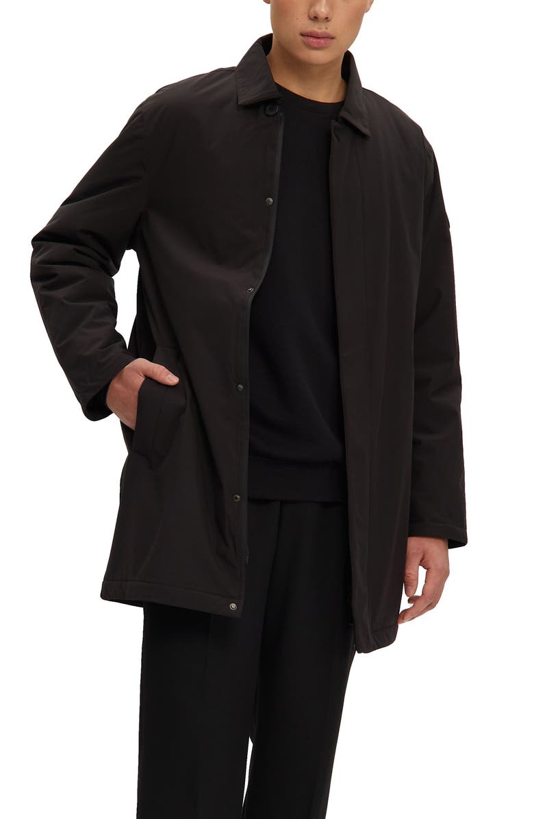 Noize Ryo Water Resistant Coat, Alternate, color, Black