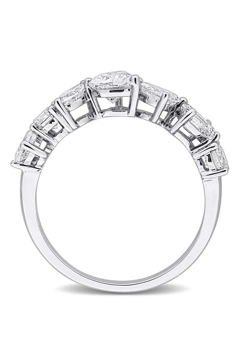 Lab Grown Diamond Multi-Shape Ring 14k, Alternate, color, White Gold