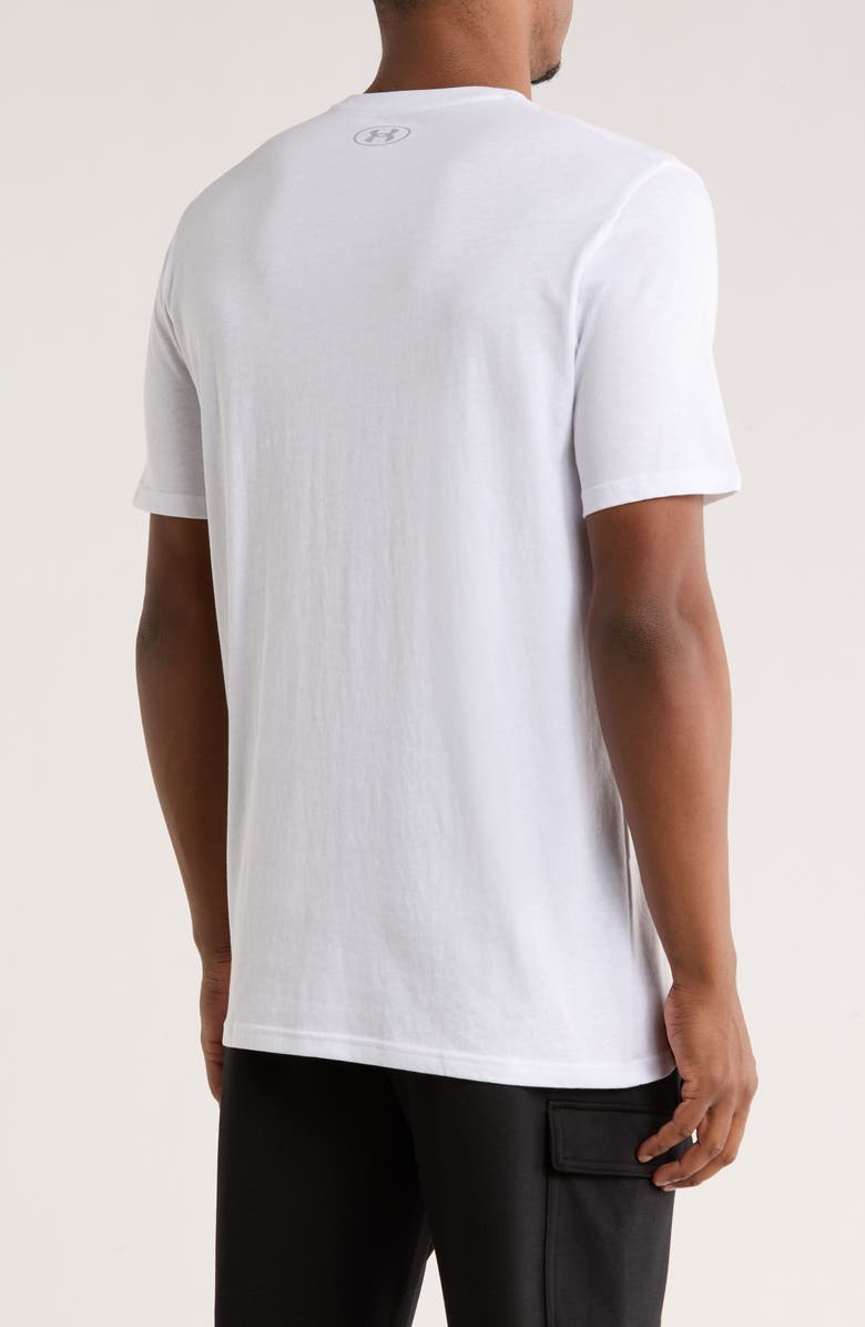 Under Armour Lockup Chest Graphic T-Shirt, Alternate, color, White