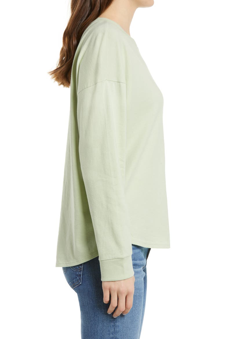 Newville Cotton T-Shirt, Alternate, color, SUNFADED MINT
