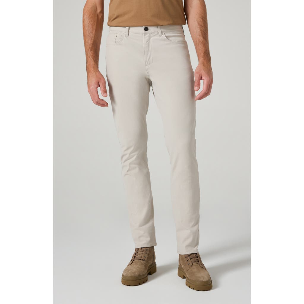 7 Diamonds Baron Straight Leg Stretch Twill 5-pocket Pants In Brown