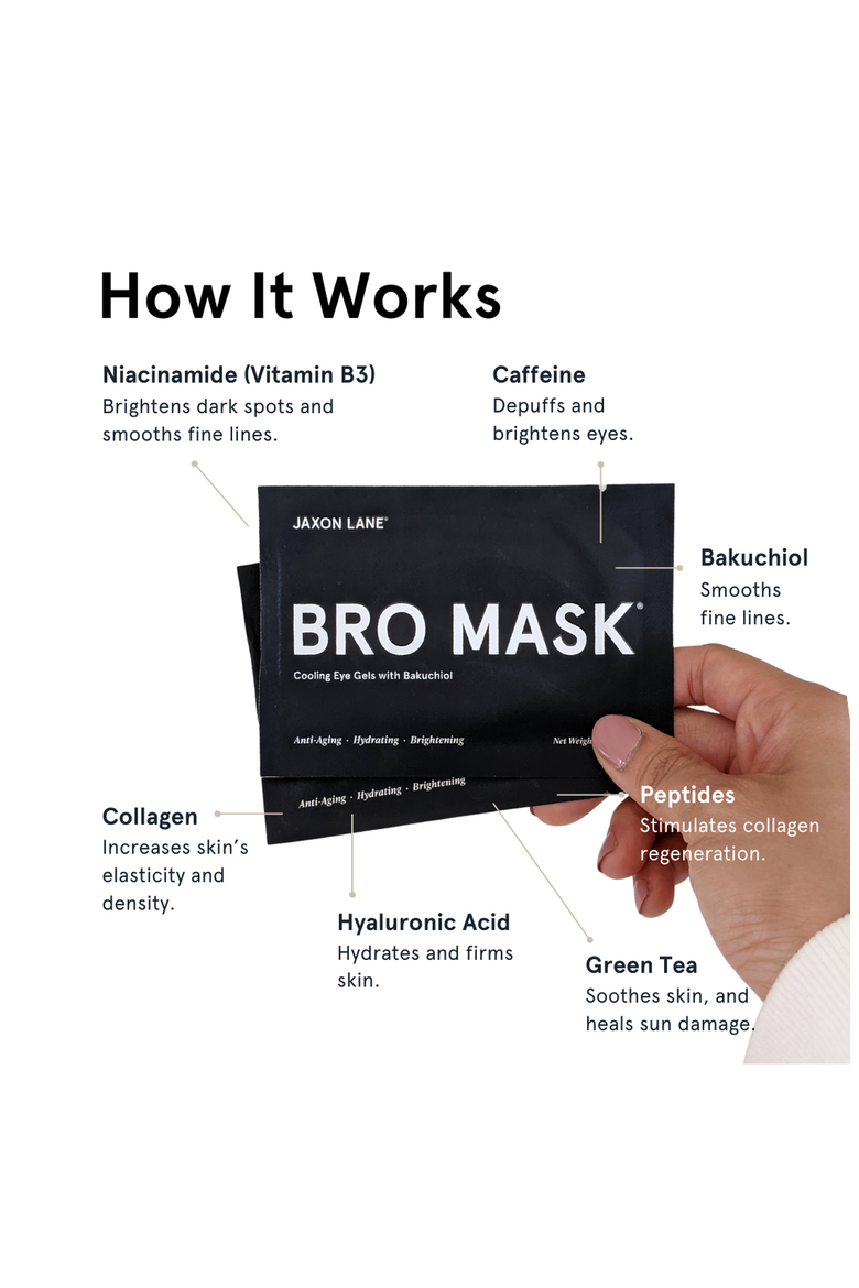 Bro Mask Cooling Eye Gels, Alternate, color, None
