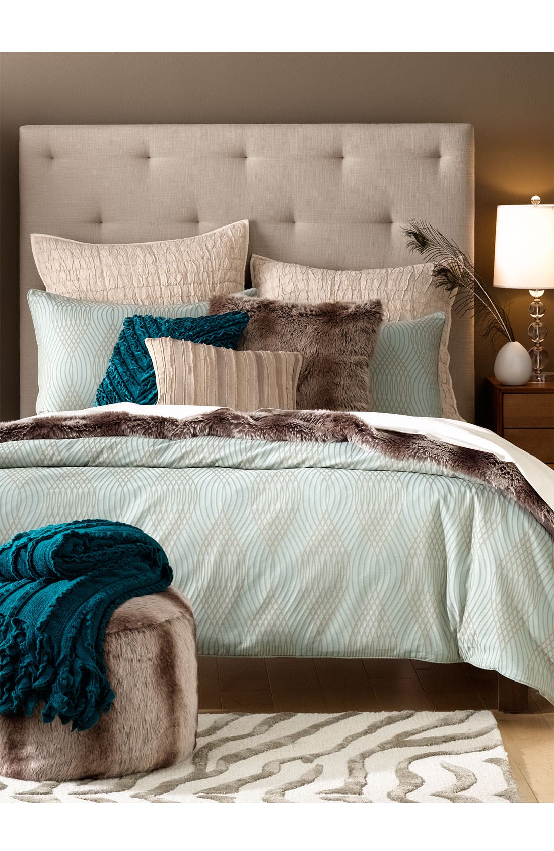 NORDSTROM AT HOME 'Nouveau Wave' 300 Thread Count Duvet Cover | Nordstrom