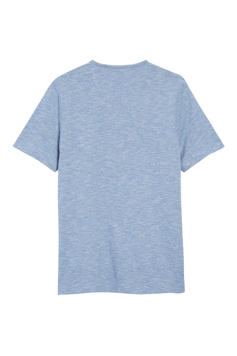 Marl Henley T-Shirt, Alternate, color, BLUE DUTCH MARL