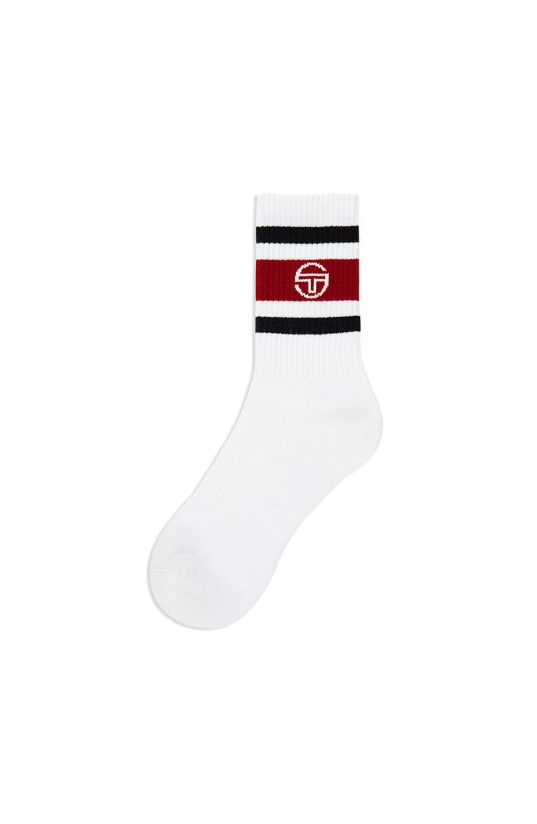 Sergio Tacchini DI Base Logo Sock, Main, color, Maritime Blue