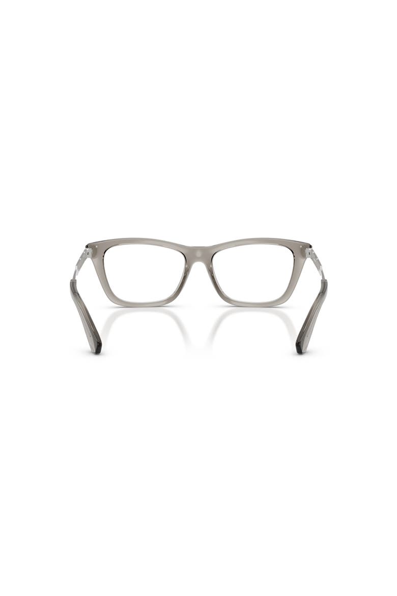 54mm Rectangle optical glasses, Alternate, color, Grey