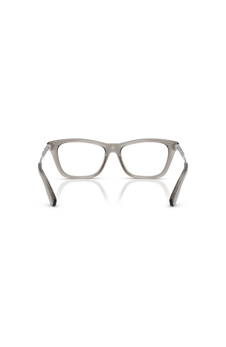 Burberry 52mm Rectangle optical glasses, Alternate, color, Grey