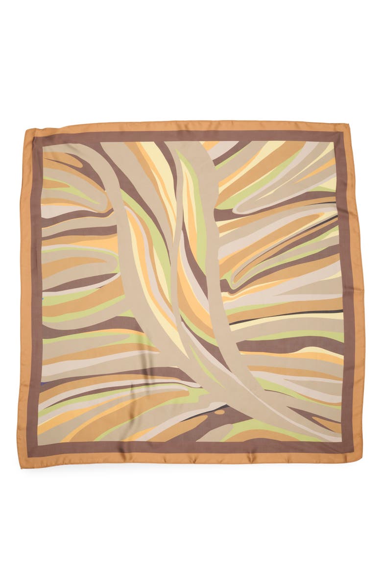 Steve Madden Flow Away Satin Square Scarf, Alternate, color,