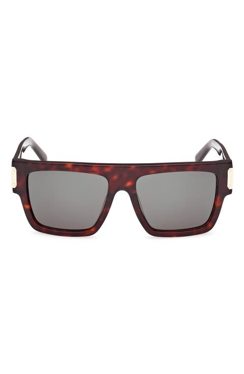 55mm Square Sunglasses
