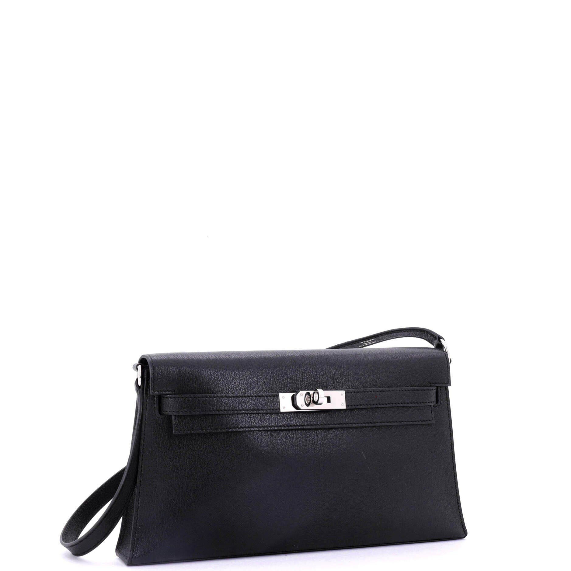 Pre-Owned Hermes Kelly Elan Shoulder Bag Chevre Chamkila, Alternate, color, 