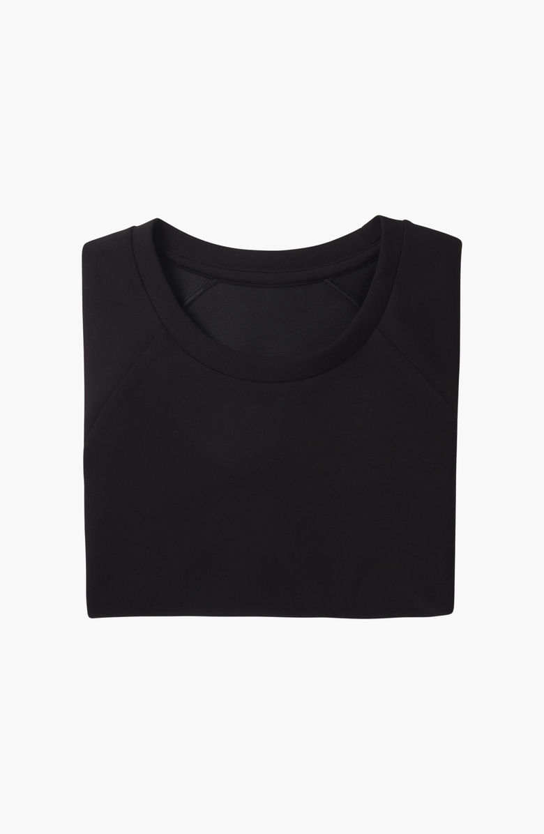 Jack Archer Sandwash Crewneck Sweater, Alternate, color, True Black