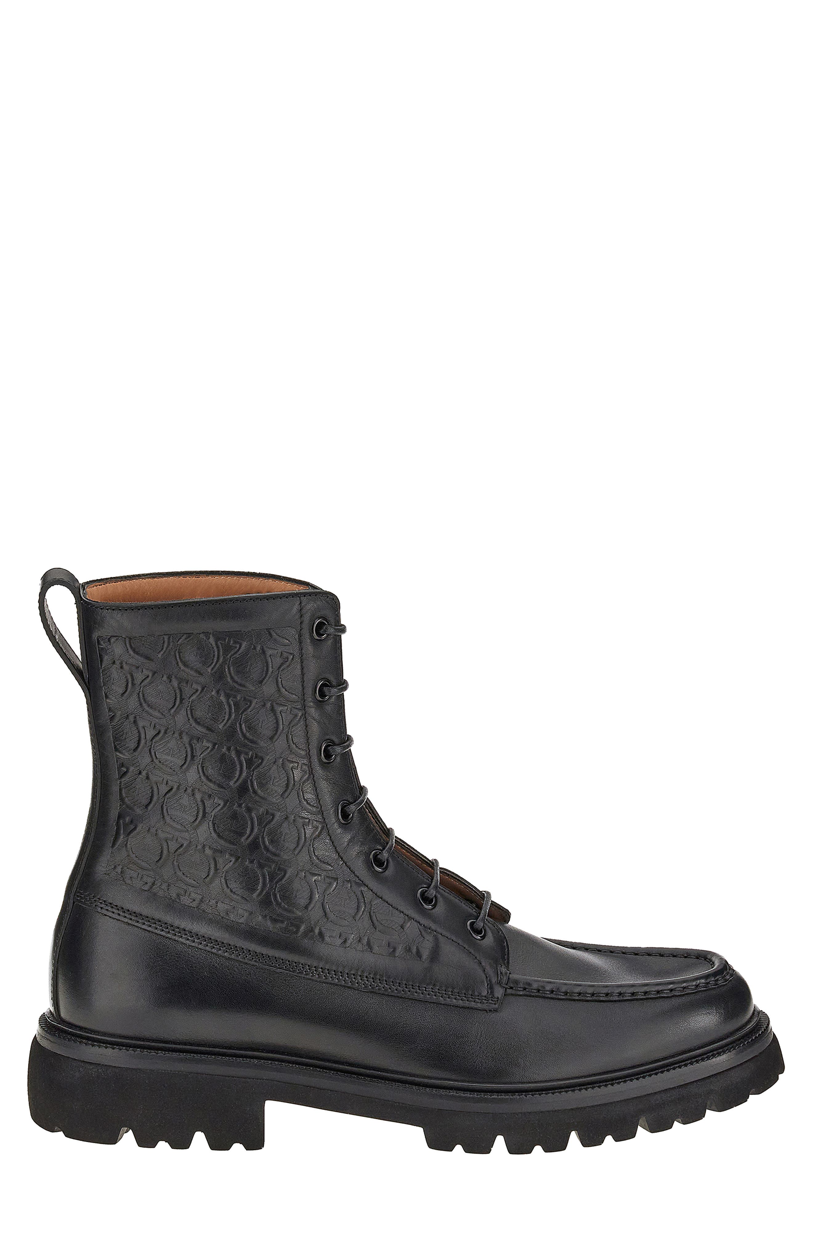 FERRAGAMO Salvatore Ferragamo Naval Gancio Boot, Alternate, color, 