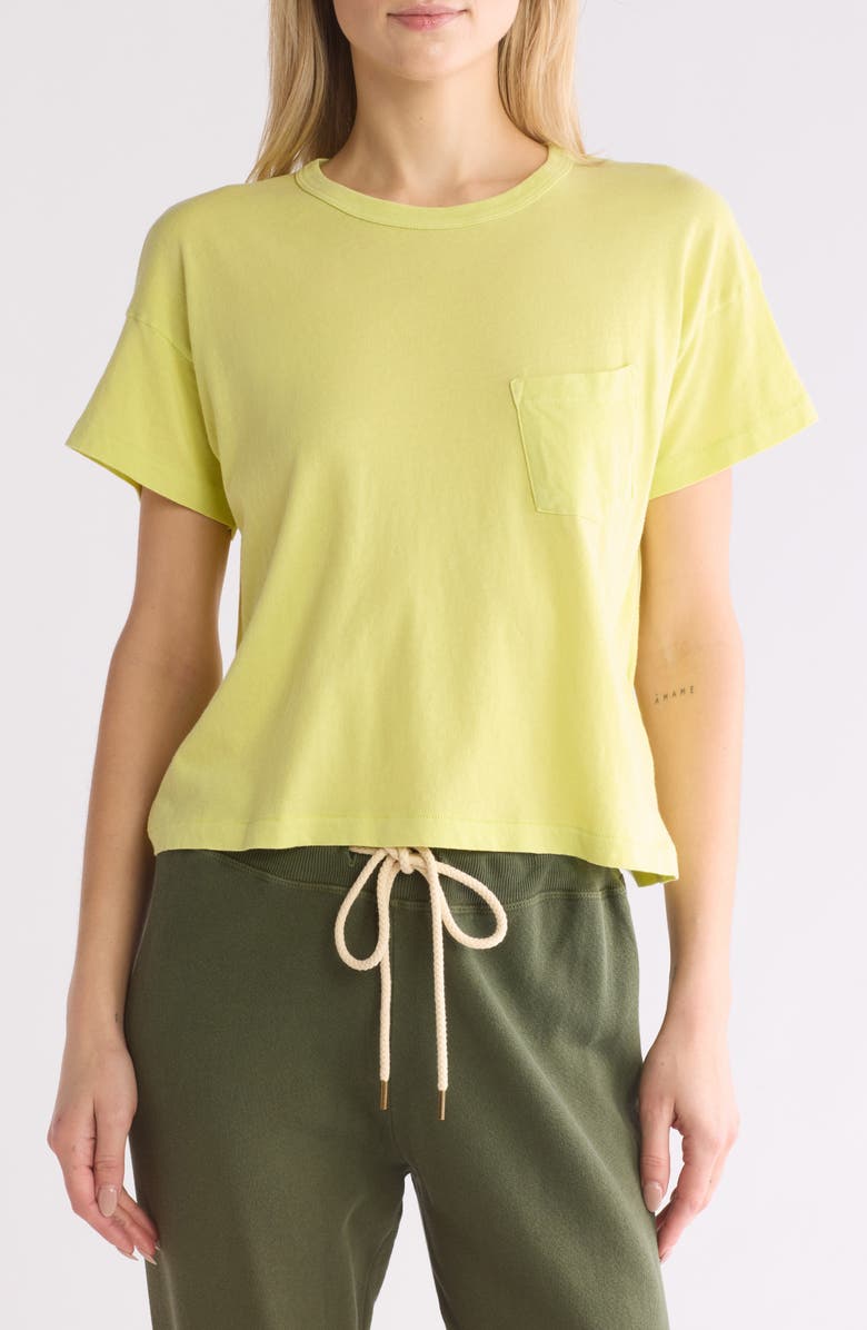 THE GREAT. The Pocket T-Shirt, Main, color,