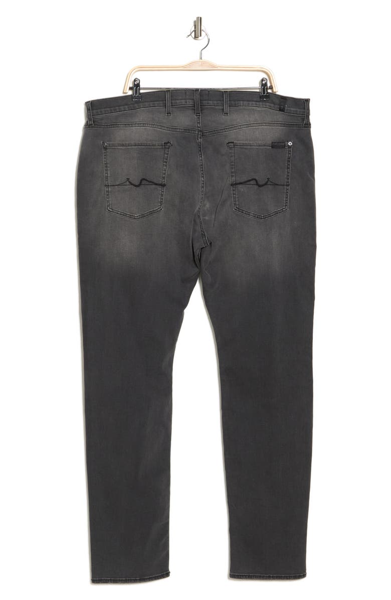 7 For All Mankind Paxtyn Squiggle Skinny Jeans, Alternate, color, Manzanillo