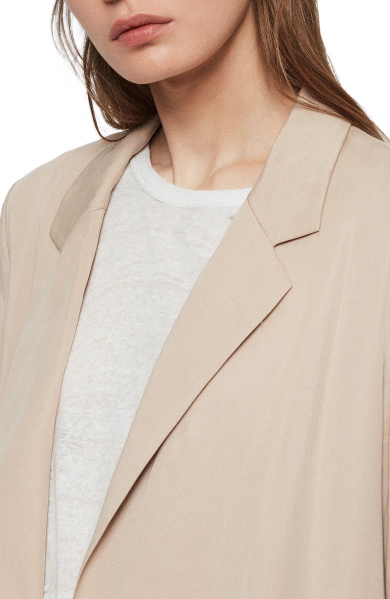 AllSaints Alva Open Front Blazer, Alternate, color, 