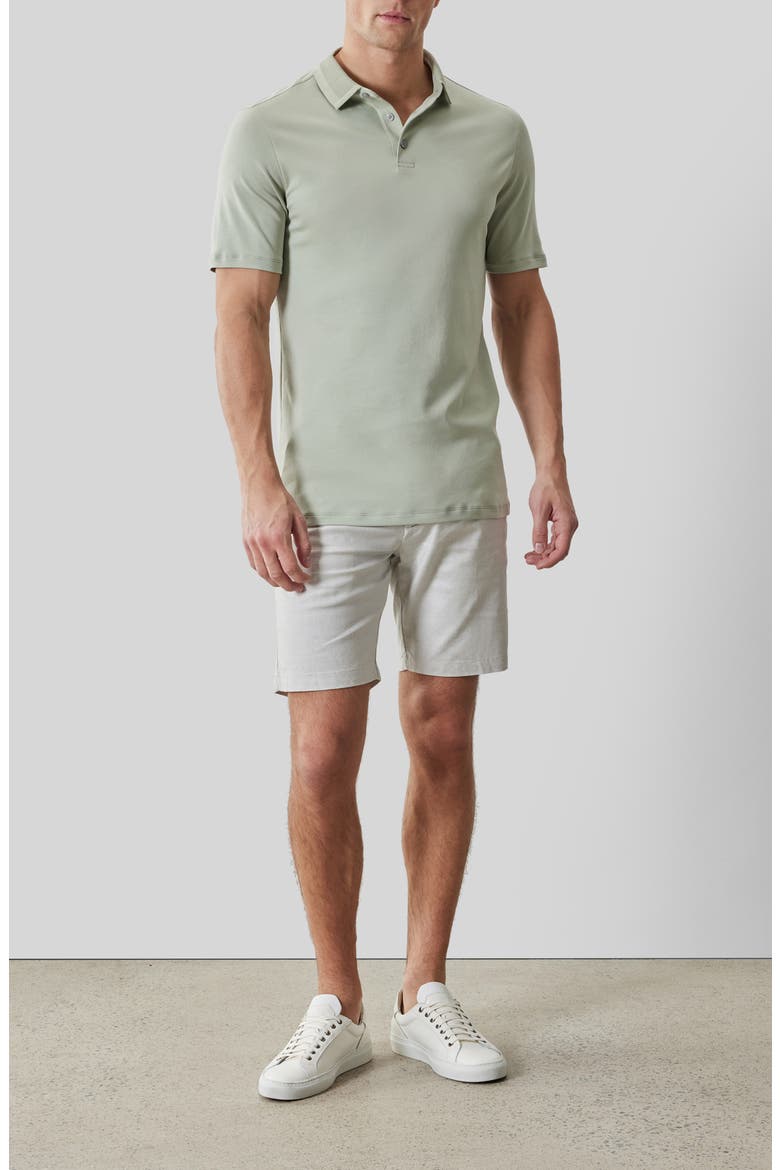 Georgia Pima Cotton Polo, Alternate, color, DESERT GREEN
