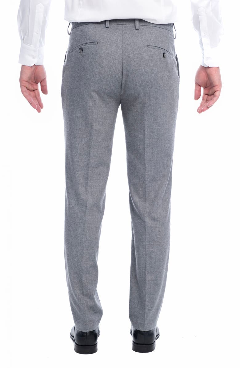 VELLAPAIS Aloda Straight Leg Pants, Alternate, color, Dark Grey