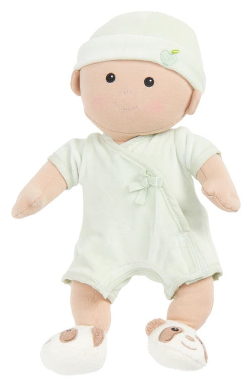 APPLE PARK Organic Cotton Baby Doll in Mint  product