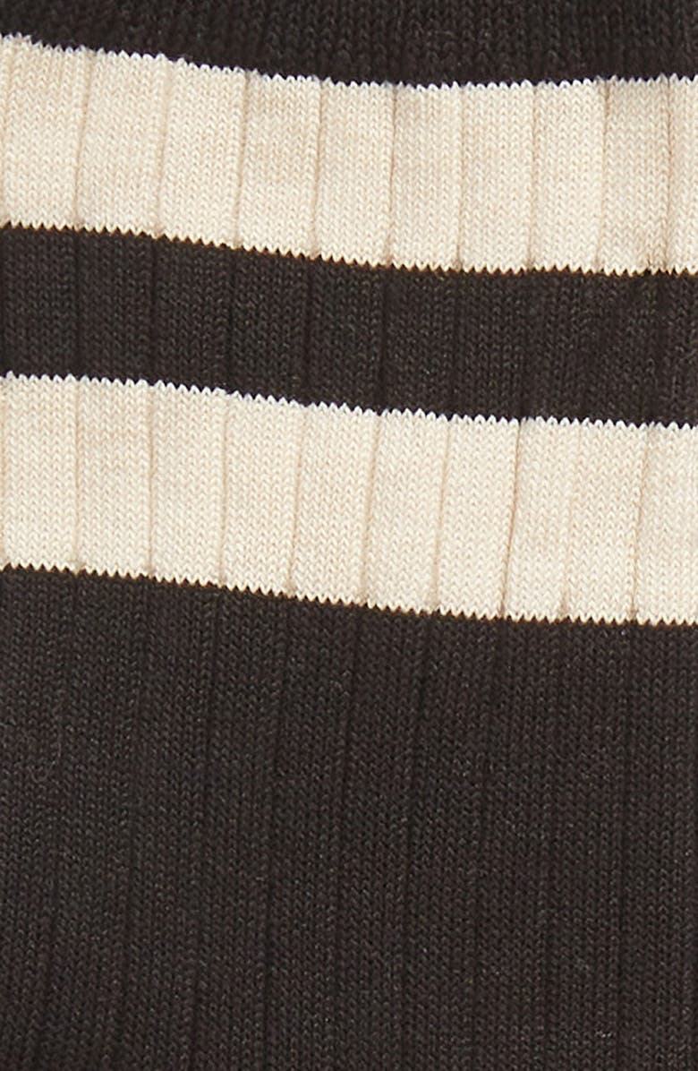 Le Bon Shoppe Her Varsity Crew Socks, Alternate, color, 